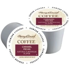 Harry & David Caramel Pecan Single Serve Coffee, 4/18 Count 5 Harry & David Caramel Pecan Single Serve Coffee, 4/18 Count -Coffee Series Store 121212