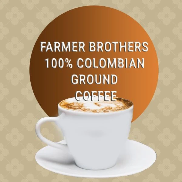 Farmer Brothers 100% Colombian Ground Coffee (40 Bags/2 Oz) 2 Farmer Brothers 100% Colombian Ground Coffee (40 Bags/2 Oz) - Image 2