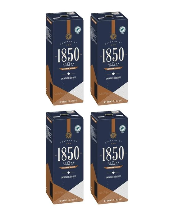 Folgers 1.25 Liter 1850 Horizon Blend (Replaces Dark Roast) (Four Boxes) 1 Folgers 1.25 Liter 1850 Horizon Blend (Replaces Dark Roast) (Four Boxes)