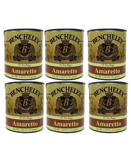 Bencheley Tea Bags, 6/25 Ct Amaretto Tea 1 Bencheley Tea Bags, 6/25 Ct Amaretto Tea