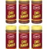 Cain's Chili Powder, 6 Bottle (9.75 Oz Each)