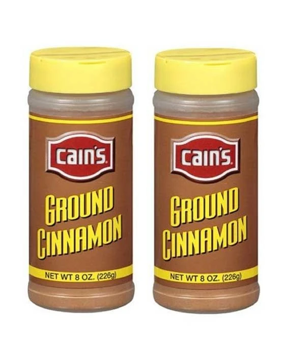 Cain's Ground Cinnamon (2 Bottle/8 Oz Each) 1 Cain's Ground Cinnamon (2 Bottle/8 Oz Each)