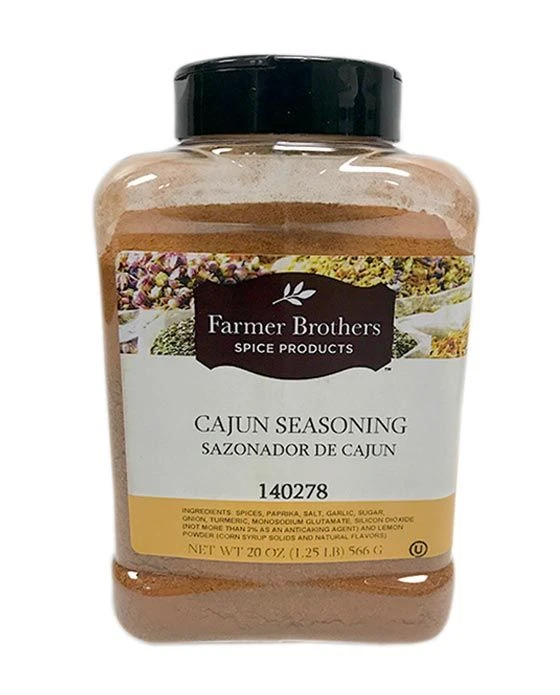 Farmer Brothers Cajun Seasoning (1 Bottle/1.25 Lb) 1 Farmer Brothers Cajun Seasoning (1 Bottle/1.25 Lb)