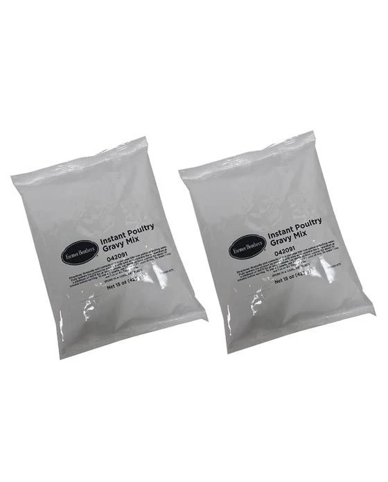 Farmer Brothers Instant Poultry Gravy (2 Bags/15 Oz Ea.) 1 Farmer Brothers Instant Poultry Gravy (2 Bags/15 Oz Ea.)