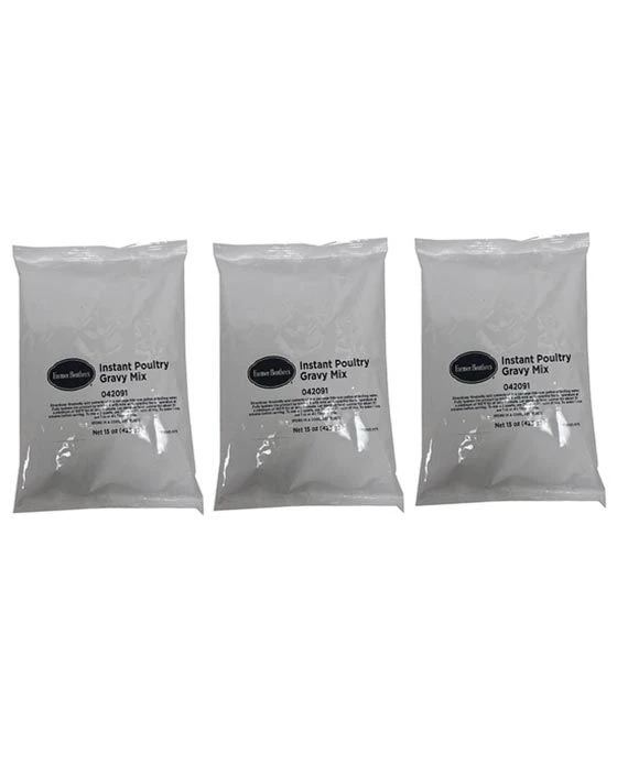 Farmer Brothers Instant Poultry Gravy (3 Bags/15 Oz Ea.) 1 Farmer Brothers Instant Poultry Gravy (3 Bags/15 Oz Ea.)