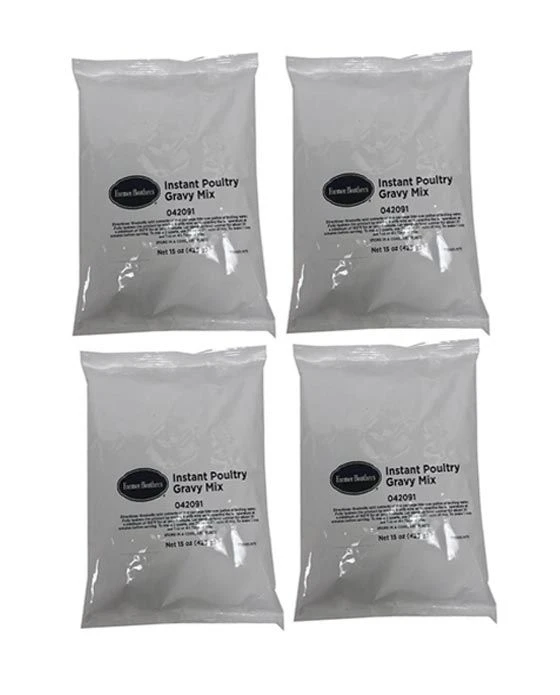 Farmer Brothers Instant Poultry Gravy (4 Bags/15 Oz Ea.) 1 Farmer Brothers Instant Poultry Gravy (4 Bags/15 Oz Ea.)