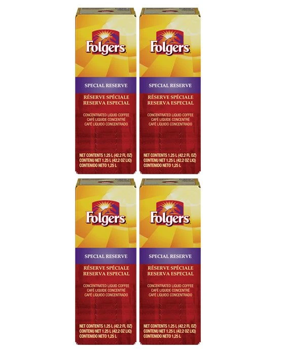 Folgers 1.25 Liter Special Reserve (Four) 1 Folgers 1.25 Liter Special Reserve (Four)