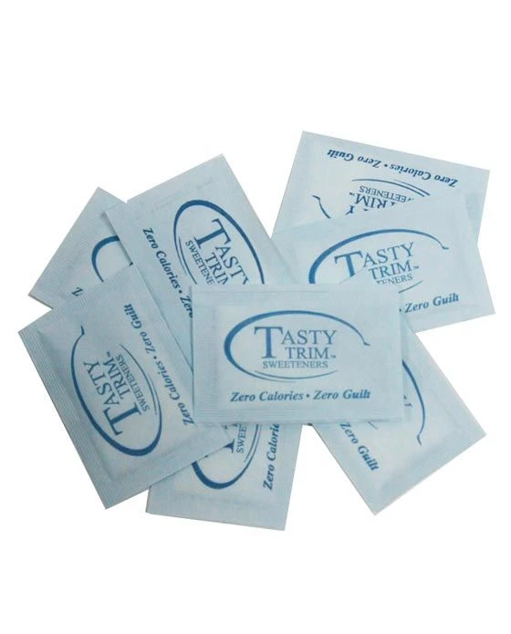 Tasty Trim Aspartame (Blue Sugar Substitute), 1 Box (2,000 Packets) 2 Tasty Trim Aspartame (Blue Sugar Substitute), 1 Box (2,000 Packets) - Image 2