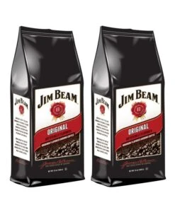 Jim Beam Original Bourbon Flavored Ground Coffee, 2 Bags (12 Oz Ea.)
