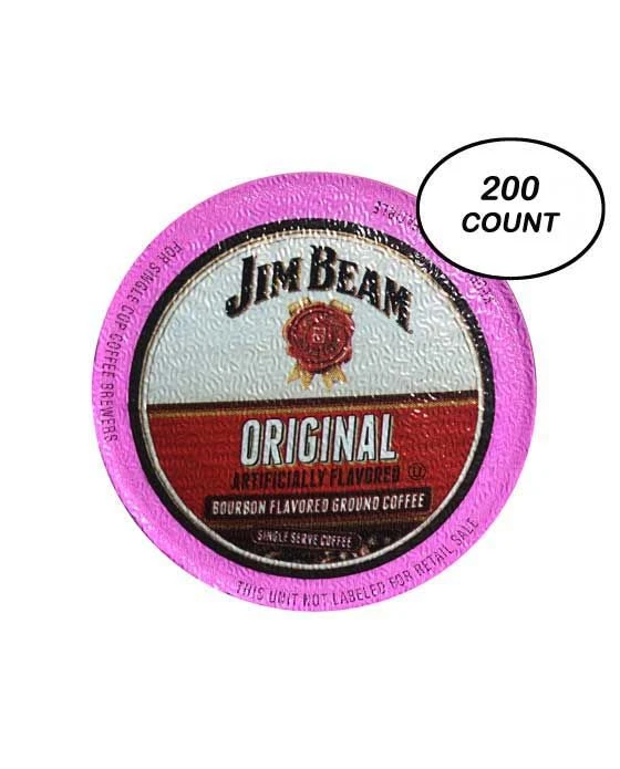 Jim Beam Original Single Serve Ground Coffee, 200 Count, Keurig 2.0 Compatible 1 Jim Beam Original Single Serve Ground Coffee, 200 Count, Keurig 2.0 Compatible