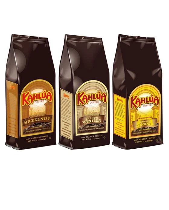 Kahlua Hazelnut, French Vanilla, Original Coffee (3 Bags/12 Oz) 1 Kahlua Hazelnut, French Vanilla, Original Coffee (3 Bags/12 Oz)