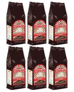 Kahlua Peppermint Mocha Gourmet Ground Coffee (6 Bags/12 Oz)
