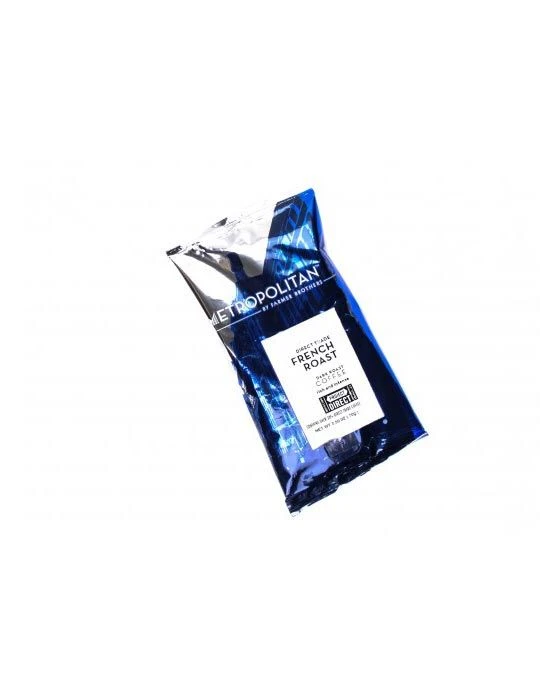Metropolitan Direct Trade French Roast Ground Coffee (24/2.5 Oz) 1 Metropolitan Direct Trade French Roast Ground Coffee (24/2.5 Oz)
