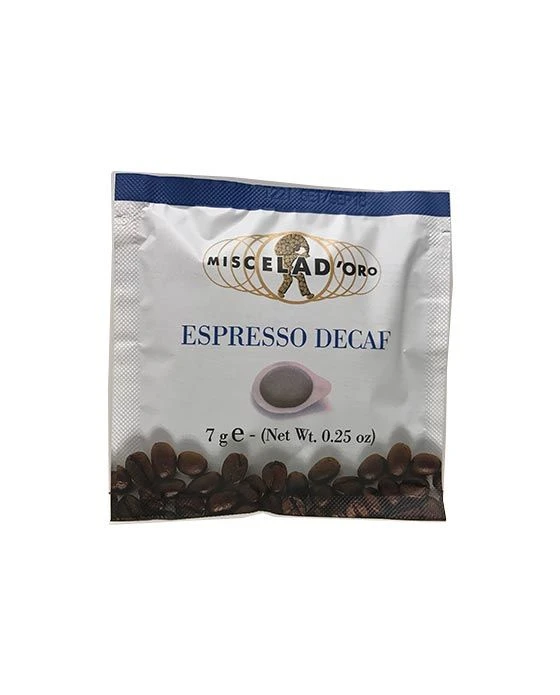 Miscela D'Oro Single Espresso - 4 X 150 Pods 600 Total (Decaf) 1 Miscela D'Oro Single Espresso - 4 X 150 Pods 600 Total (Decaf)