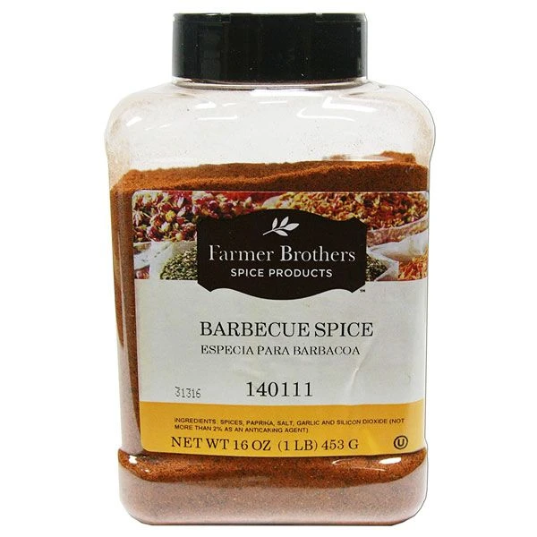Farmer Brothers Barbecue Spice, Blend (3 Bottle/1 Lb Each) 2 Farmer Brothers Barbecue Spice, Blend (3 Bottle/1 Lb Each) - Image 2