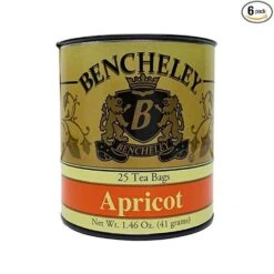 Bencheley Apricot Tea, 25 Tea Bags (1.46 Oz) 7 Bencheley Apricot Tea, 25 Tea Bags (1.46 Oz) -Coffee Series Store bencheley apricot tea1 1