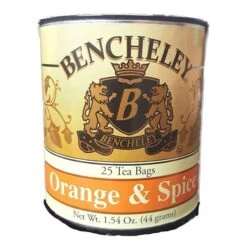 Bencheley Orange & Spice Tea, 25 Tea Bags (1.54 Oz) 7 Bencheley Orange & Spice Tea, 25 Tea Bags (1.54 Oz) -Coffee Series Store bencheley orange spice tea 1