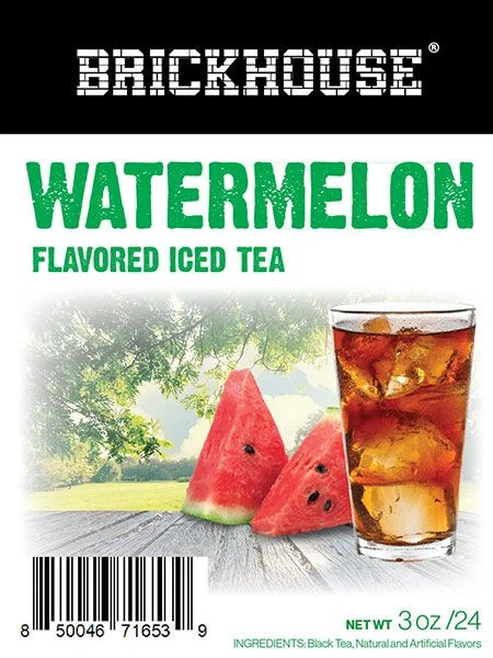 Brickhouse Watermelon Flavored Iced Tea, 24/3 Oz Packets, Loose Leaf With Filters 1 Brickhouse Watermelon Flavored Iced Tea, 24/3 Oz Packets, Loose Leaf With Filters