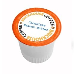 Brickhouse Single Serve Coffee, Chocolate Peanut Butter, 72 Count -Coffee Series Store brickhouse chocolate peanut butter single serve cups 12 cnt