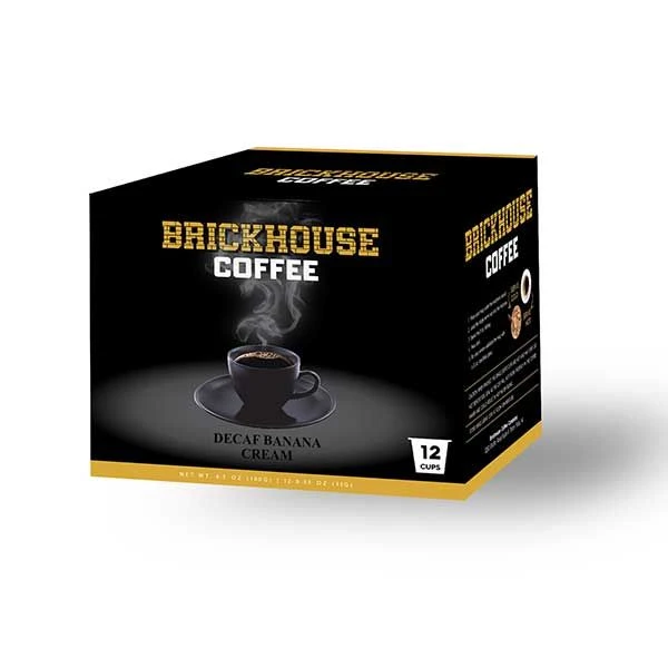 Brickhouse Single Serve Coffee, Decaf Banana Cream, 72 Count 2 Brickhouse Single Serve Coffee, Decaf Banana Cream, 72 Count - Image 2