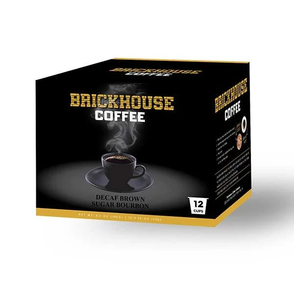 Brickhouse Single Serve Coffee, Decaf Brown Sugar Bourbon, 72 Count 2 Brickhouse Single Serve Coffee, Decaf Brown Sugar Bourbon, 72 Count - Image 2