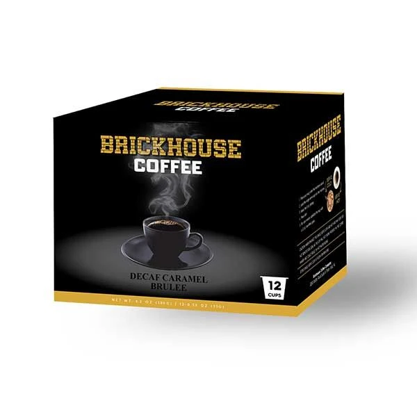 Brickhouse Single Serve Coffee, Decaf Caramel Brulee, 72 Count 2 Brickhouse Single Serve Coffee, Decaf Caramel Brulee, 72 Count - Image 2