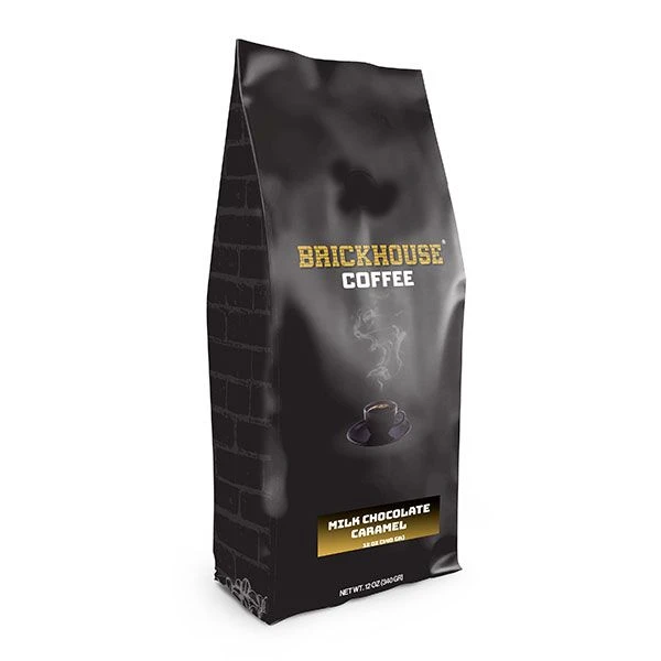 Brickhouse Ground Coffee, Milk Chocolate Caramel, 4/12 Oz Bags 2 Brickhouse Ground Coffee, Milk Chocolate Caramel, 4/12 Oz Bags - Image 2