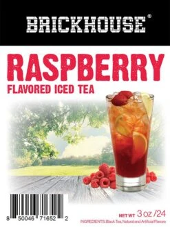 Brickhouse Raspberry Flavored Iced Tea, 24/3 Oz Packets, Loose Leaf With Filters 5 Brickhouse Raspberry Flavored Iced Tea, 24/3 Oz Packets, Loose Leaf With Filters -Coffee Series Store brickhouse raspberry flavored iced tea 2