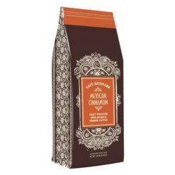 Cafe Mexicano Ground Coffee, Mexican Cinnamon, 1 Lb Bag (4 Pack) -Coffee Series Store cafe mexicano ground coffee mexican cinnamon 1 lb bag 2