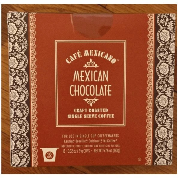Cafe Mexicano Mexican Chocolate Coffee KCups, 2/18ct 3 Cafe Mexicano Mexican Chocolate Coffee KCups, 2/18ct - Image 3