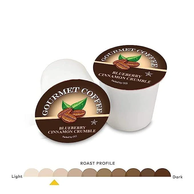Caffe Noir Gourmet Coffee Blueberry Cinnamon, Single Serve Beverage Cups, 6 Box 12 Count Each 3 Caffe Noir Gourmet Coffee Blueberry Cinnamon, Single Serve Beverage Cups, 6 Box 12 Count Each - Image 3