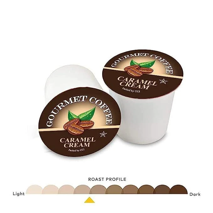 Caffe Noir Gourmet Coffee Caramel Cream, Single Serve Beverage Cups, 6 Box 12 Count Each 3 Caffe Noir Gourmet Coffee Caramel Cream, Single Serve Beverage Cups, 6 Box 12 Count Each - Image 3