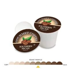 Caffe Noir Gourmet Coffee Southern Pecan, Single Serve Beverage Cups, 6 Box 12 Count Each -Coffee Series Store caffenoirsouthern pecan 1