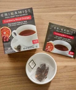 China Mist - Cranberry Blood Orange Organic Black Full Leaf Tea Sachet, 4 Boxes 15 Count Each 6 China Mist - Cranberry Blood Orange Organic Black Full Leaf Tea Sachet, 4 Boxes 15 Count Each -Coffee Series Store china mist cranberry blood orange organic black full leaf tea sachet 15 count 2 1