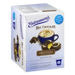Entenmann's Single Serve Coffee, Hot Chocolate Original, 6/12 Count -Coffee Series Store entenmann s hot chocolate 12 count 2 1