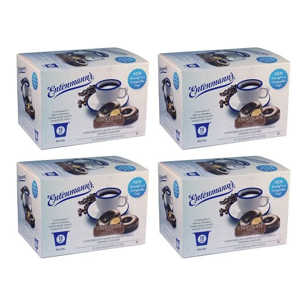 Entenmann's Single Serve Coffee, Chocolate Donut, 4/10 (40 Count) 1 Entenmann's Single Serve Coffee, Chocolate Donut, 4/10 (40 Count)