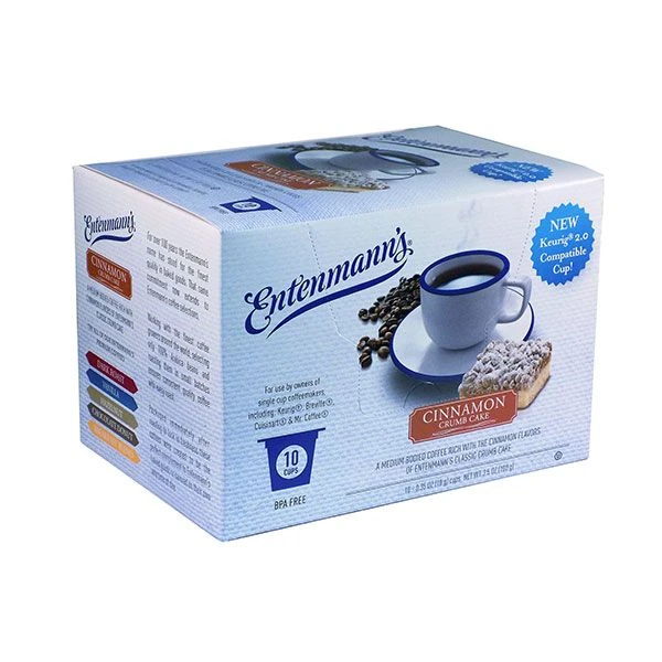 Entenmann's Single Serve Coffee, Cinnamon Crumb Cake 4/10 (40 Count) 2 Entenmann's Single Serve Coffee, Cinnamon Crumb Cake 4/10 (40 Count) - Image 2