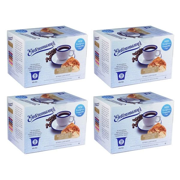 Entenmann's Single Serve Coffee, Hazelnut 4/10 (40 Count) 1 Entenmann's Single Serve Coffee, Hazelnut 4/10 (40 Count)