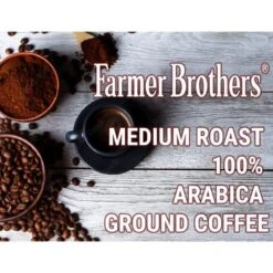 Farmer Brothers Medium Roast 100% Arabica Ground Coffee, 1/5 Lb Bag 5 Farmer Brothers Medium Roast 100% Arabica Ground Coffee, 1/5 Lb Bag -Coffee Series Store farmer brothers arabica ground coffee2