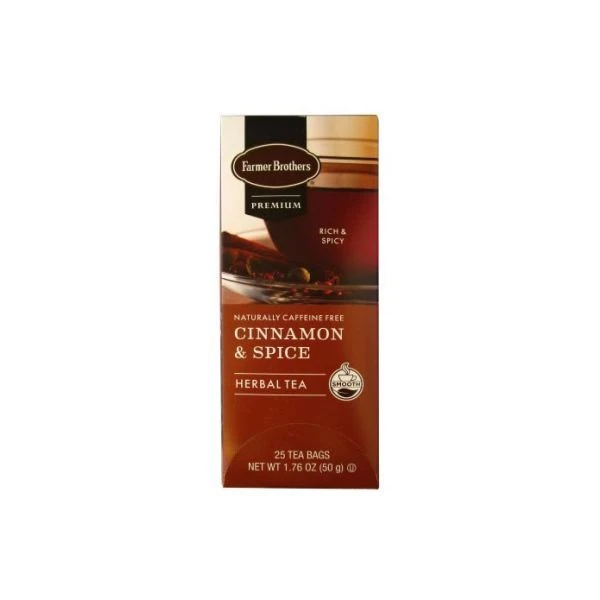 Farmer Brothers Premium: Cinnamon Hot Tea, 2/25 Ct Tea Boxes 3 Farmer Brothers Premium: Cinnamon Hot Tea, 2/25 Ct Tea Boxes - Image 3