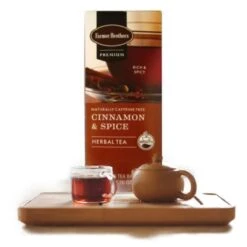 Farmer Brothers Premium: Cinnamon Hot Tea, 6/25 Ct Tea Boxes 5 Farmer Brothers Premium: Cinnamon Hot Tea, 6/25 Ct Tea Boxes -Coffee Series Store fbcinnamonspice 2