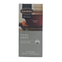 Farmer Brothers Premium: Earl Grey Hot Tea, 2/25 Ct Tea Boxes 7 Farmer Brothers Premium: Earl Grey Hot Tea, 2/25 Ct Tea Boxes -Coffee Series Store fbearlgreyblacktea2 2
