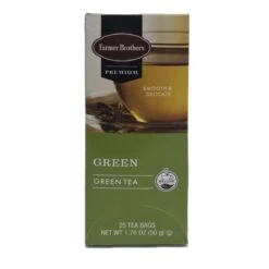 Farmer Brothers Premium: Green Tea, 6/25 Ct Tea Boxes 7 Farmer Brothers Premium: Green Tea, 6/25 Ct Tea Boxes -Coffee Series Store fbgreentean2 1