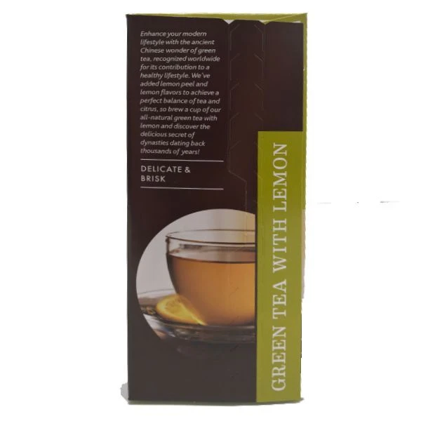 Farmer Brothers Premium Green Tea With Lemon, 6/25 Ct Tea Boxes 3 Farmer Brothers Premium Green Tea With Lemon, 6/25 Ct Tea Boxes - Image 3
