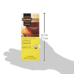 Farmer Brothers Premium: Lively Lemon Hot Tea, 2/25 Ct Tea Boxes 8 Farmer Brothers Premium: Lively Lemon Hot Tea, 2/25 Ct Tea Boxes -Coffee Series Store fbliveltlemon3 2