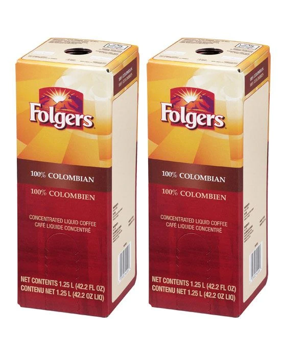 Folgers 1.25 Liter 100% Colombian (Two) 1 Folgers 1.25 Liter 100% Colombian (Two)