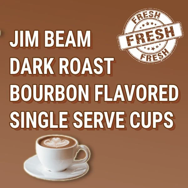 Jim Beam Dark Roast Bourbon Flavored Single Serve Cups, 60 Cups 2 Jim Beam Dark Roast Bourbon Flavored Single Serve Cups, 60 Cups - Image 2