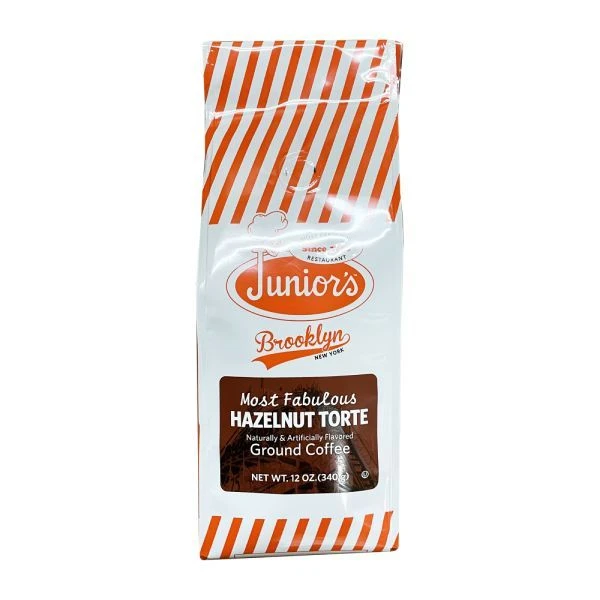 Junior's Most Fabulous Hazelnut Torte, Medium Roast Ground Coffee, 4/12 Oz Bags 3 Junior's Most Fabulous Hazelnut Torte, Medium Roast Ground Coffee, 4/12 Oz Bags - Image 3