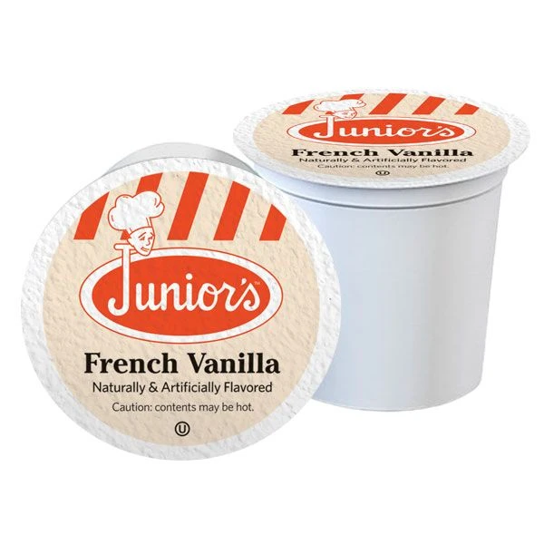 Junior's Most Fabulous French Vanilla, Medium Roast Single Single Serve 4/18 Count 2 Junior's Most Fabulous French Vanilla, Medium Roast Single Single Serve 4/18 Count - Image 2