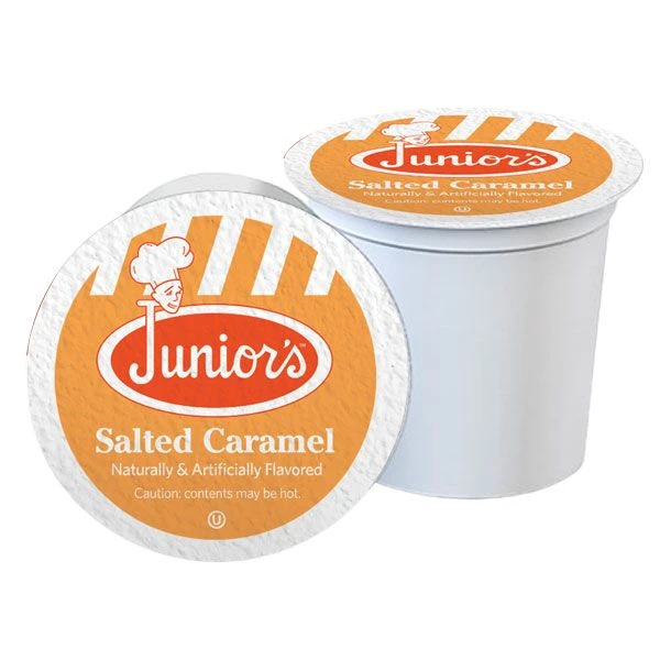 Junior's Most Fabulous Salted Caramel, Medium Roast Single Single Serve 18 Ct 2 Junior's Most Fabulous Salted Caramel, Medium Roast Single Single Serve 18 Ct - Image 2